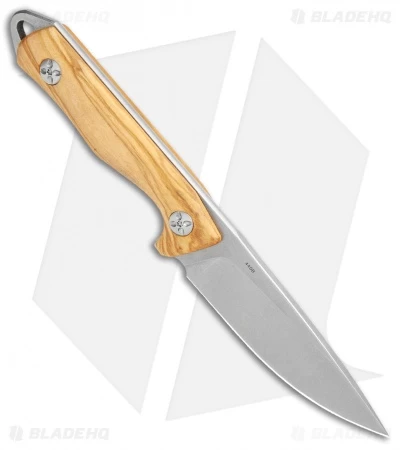 Boker Magnum Hking Companion Fixed Blade Knife Olive Wood (3.75" SW) - Image 2