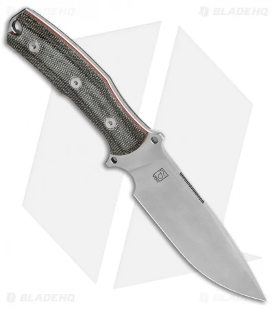 Boker Magnum Vox 2021 Collection Fixed Blade Knife Black Micarta (5.3" Satin) - Image 2