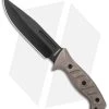 Boker Magnum Warrior Fixed Blade Knife Desert Micarta (6.75" Black)