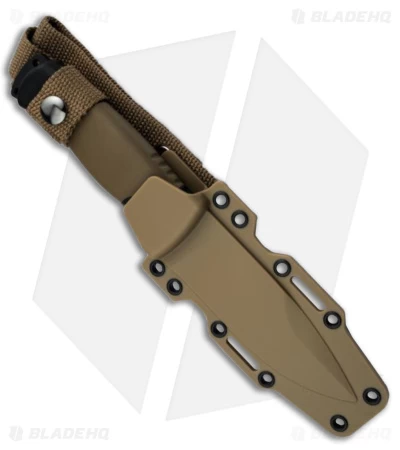 Boker Plus Desert Man Fixed Blade Knife Black PP+Glass Fiber (4.3" Black)02BO083 - Image 2