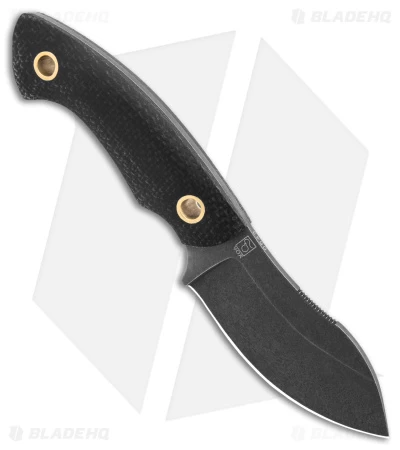 Boker Plus Nessmi Pro Exclusive Fixed Blade Knife Black Micarta (2.75" D2) - Image 2