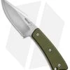 Boker Plus Piranha Fixed Blade Knife OD Green G-10 (3" Stonewash) 02BO005