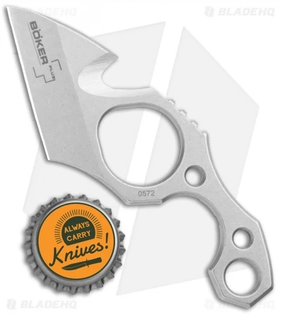 Boker Plus Rescue Kiridashi Fixed Blade Knife (2" Stonewash) 02BO044 - Image 4