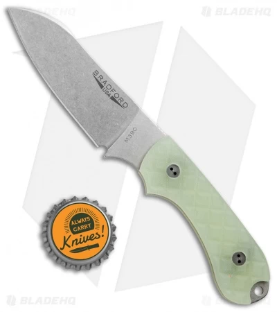 Bradford Knives Guardian3 Fixed Blade Ghost G-10 (Sheepsfoot/M390/SW) - Image 4