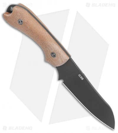 Bradford Knives 3D Natural Guardian 3 Sheepsfoot (3.5" Black DLC M4) - Image 2