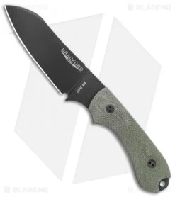 Bradford Guardian3 Sheepsfoot Fixed Blade Knife 3D Green (3.5" DLC M4)