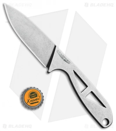 Bradford Knives G-Necker Fixed Blade Neck Knife (2.88" Stonewash) - Image 4