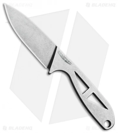 Bradford Knives G-Necker Fixed Blade Neck Knife (2.88" Stonewash)