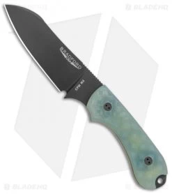 Bradford Guardian3 Sheepsfoot Fixed Blade Knife Ghost G-10 (3.5" DLC M4)
