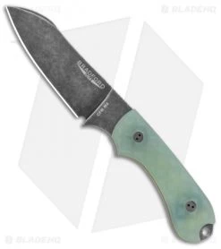 Bradford Guardian3 Sheepsfoot Fixed Blade Knife Ghost G-10 (3.5" Nimbus M4)