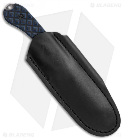 Bradford Knives Guardian3 Fixed Blade Black/Blue G-10 (Sheepsfoot/N690/Nimbus) - Image 3