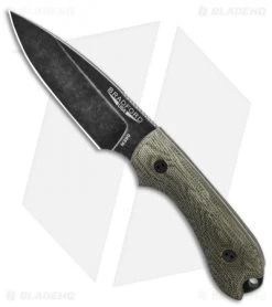 Bradford Knives Guardian3 Fixed Blade 3D OD Green Micarta (Sabre/M390/Black SW)