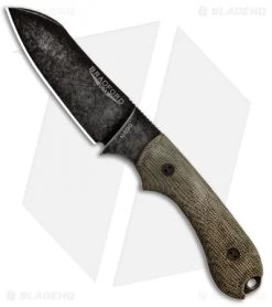 Bradford Knives Guardian3 Fixed Blade 3D Green Micarta (Sheepsfoot/N690/Nimbus)