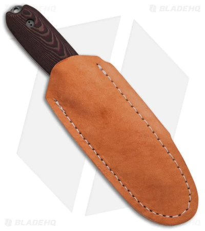 Bradford Knives Guardian3.5 Knife 3D Chocolate/Red Richlite (Sheepsfoot/Nimbus) - Image 3