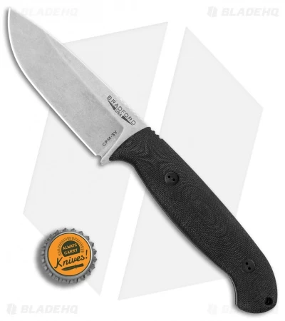 Bradford Knives Guardian4.5 Fixed Blade 3D Black Micarta (4" Sabre SW) - Image 4