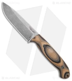 Bradford Knives Guardian5.5 Fixed Blade 3D G-Wood (5" Sabre SW N690)