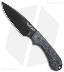 Bradford Knives Guardian3 Fixed Blade Knife 3D Black Micarta (DLC/N690)