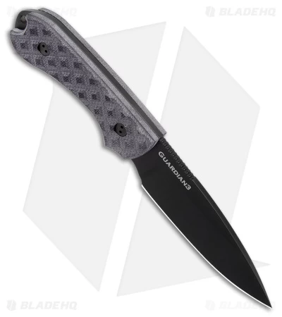 Bradford Knives Guardian3 Knife Black G-10 (3.5" Sabre DLC M390) - Image 2