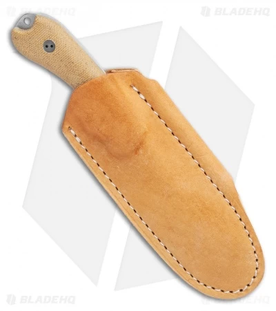 Bradford Knives Guardian3 Fixed Blade 3D Nat. Micarta (3.5" False Edge/M390/SW) - Image 3