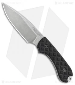 Bradford Knives Guardian3 Fixed Blade Black G-10 (3.5" False Edge AEB-L SW)