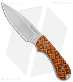 Bradford Knives Guardian3 Knife Tiger Stripe G-10 (3.5" False Edge Stonewash)