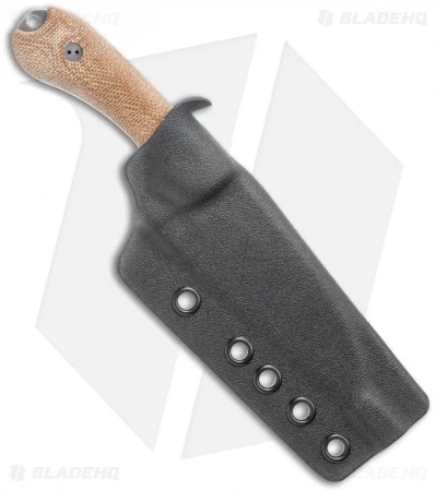 Bradford Knives Guardian3 Wharncliffe Knife 3D Natural Micarta (3.625" Nimbus) - Image 3