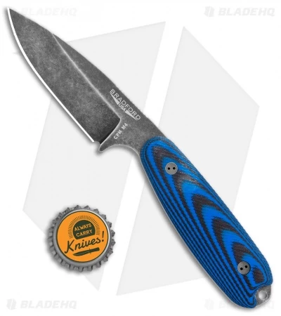 Bradford Knives Guardian3.5 Fixed Blade 3D Black/Blue (3.75" Nimbus M4) - Image 5