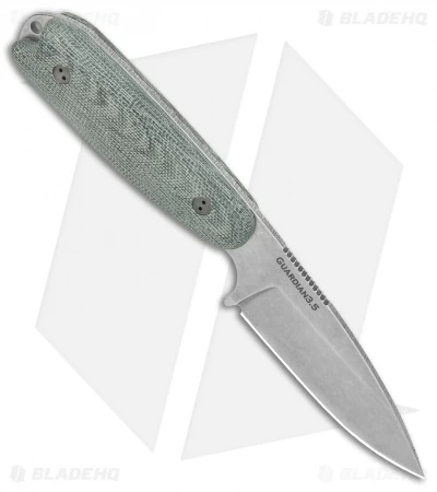 Bradford Knives Guardian3.5 Fixed Blade 3D Black (3.75" Stonewash Black) - Image 2