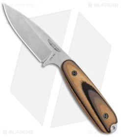 Bradford Knives Guardian3.5 Fixed Blade 3D G-Wood (3.75" Stonewash M4)