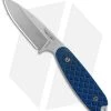 Bradford Knives Guardian3.5 Fixed Blade Black/Blue (3.75" Sabre/M4/Stonewash)