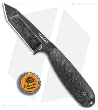 Bradford Knives Guardian3.5T Tanto Fixed Blade 3D Black (Nimbus) - Image 4