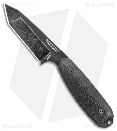 Bradford Knives Guardian3.5T Tanto Fixed Blade 3D Black (Nimbus)