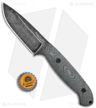 Bradford Knives Guardian 4.5 Fixed Blade 3D Black Micarta (4" Sabre Nimbus ) - Image 4