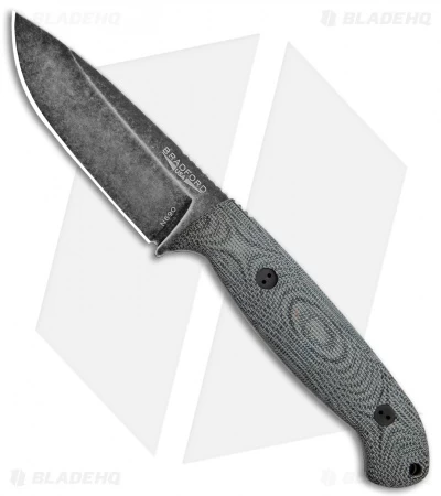 Bradford Knives Guardian 4.5 Fixed Blade 3D Black Micarta (4" Sabre Nimbus )