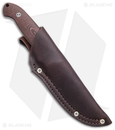 Bradford Knives Guardian4.5 Fixed Blade Knife 3D Red Richlite (4" Nimbus) - Image 3