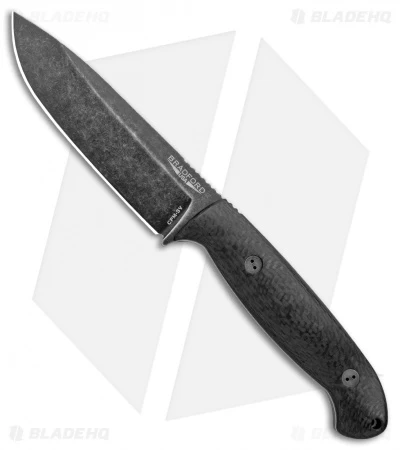 Bradford Knives Guardian5.5 Fixed Blade 3D Carbon Fiber (5" Sabre Nimbus)