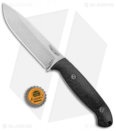 Bradford Knives Guardian5.5 Fixed Blade 3D Carbon Fiber (5" Sabre SW) - Image 4
