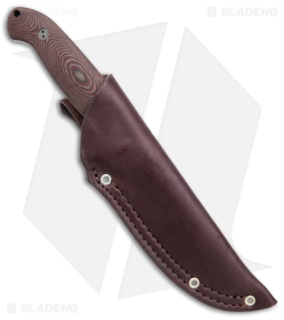 Bradford Knives Guardian5.5 Fixed Blade Knife 3D Red Richlite (5" SW) - Image 3