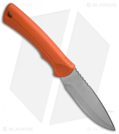 Buck Knives Buck BuckLite MAX Small Fixed Blade Knife Orange (3.1" Satin) 0673ORS-B - Image 2