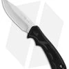 Buck Knives Buck BuckLite Max II Large Fixed Blade Knife Black (4" Stonewash) 0685BKS