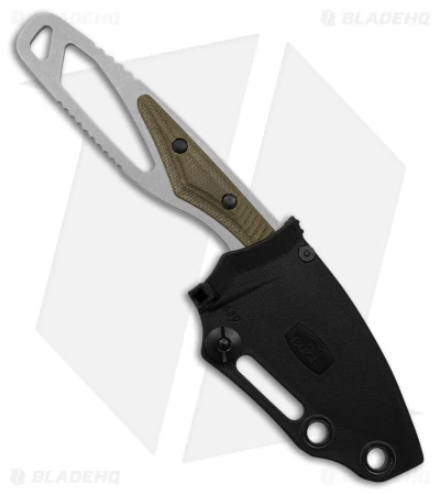 Buck Knives 630 Paklite 2.0 Hide Pro Fixed Blade Knife OD Green (2.75" SW) - Image 3