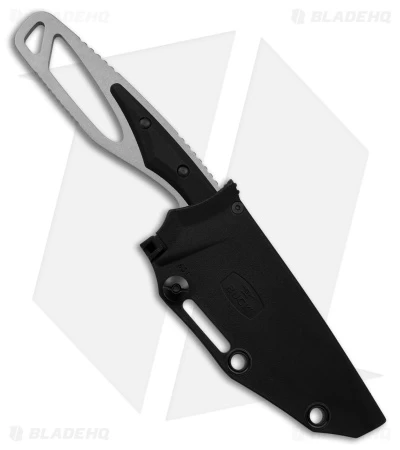 Buck Knives 631 Paklite 2.0 Hide Select Fixed Blade Knife Black (4"Stonewash) - Image 3