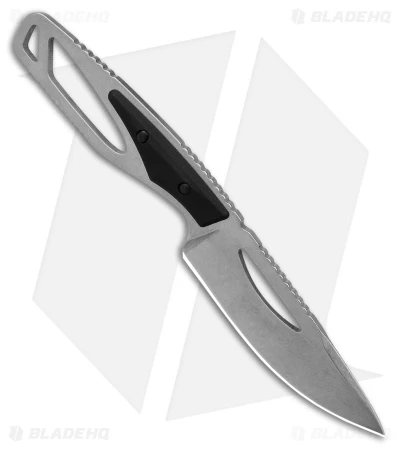 Buck Knives 631 Paklite 2.0 Hide Select Fixed Blade Knife Black (4"Stonewash) - Image 2