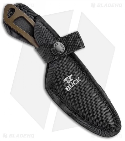 Buck Knives Buck PakLite Caper Fixed Blade Knife Brown (2.5" Satin) 0135BRS - Image 3