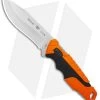 Buck Knives Buck Pursuit Pro Large Fixed Blade Knife Black/Orange (4.5" Satin)