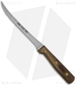 Case Cutlery Tomato Slicer Fixed Blade Knife Walnut (5.5" Satin) 07313