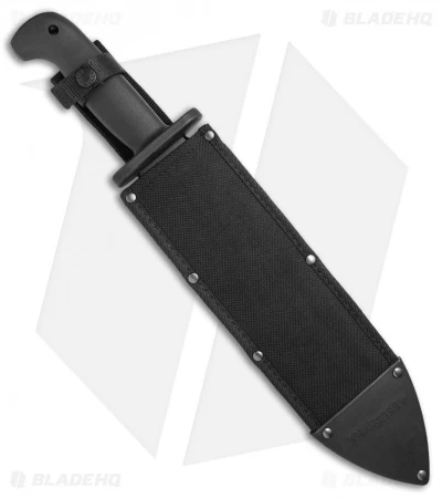 Cold Steel Black Bear Bowie Fixed Blade Knife (12" Black) 97SMBWZ - Image 3