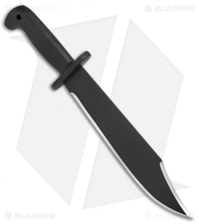 Cold Steel Black Bear Bowie Fixed Blade Knife (12" Black) 97SMBWZ - Image 2