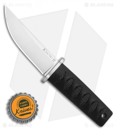 Cold Steel Kyoto II Fixed Blade Knife Drop Point (3.25" Satin) 17DB - Image 4
