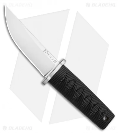 Cold Steel Kyoto II Fixed Blade Knife Drop Point (3.25" Satin) 17DB